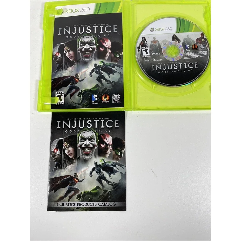 Injustice: Gods Among Us (Microsoft Xbox 360, 2013) Tested